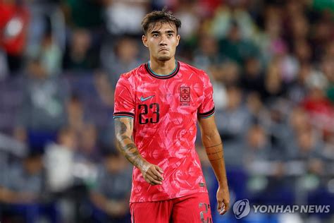 korean german midfielder castrop proud   korea debut yonhap