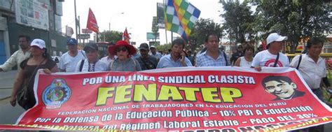 Fenatep Anuncia Paro Nacional El 15 De Diciembre El Men