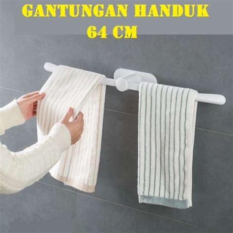 Jual Gantungan Handuk Bentuk Busur Cm Tanpa Bor Tanpa Paku Di Seller