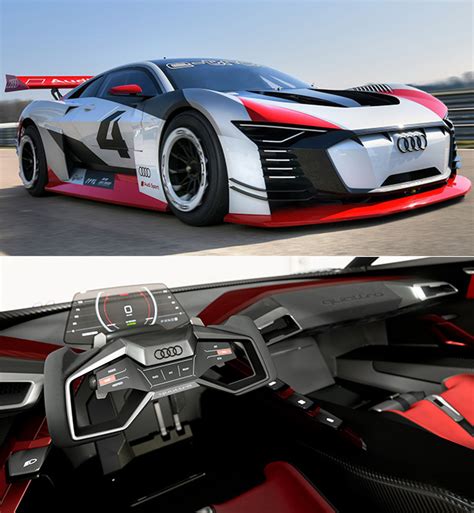 Audi E Tron Vision Gran Turismo Is An Hp Video Game Supercar Brought