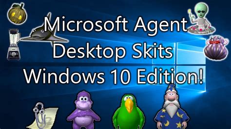 Microsoft Agent Desktop Skits Windows Edition Youtube