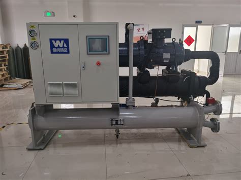 Larger Capacity Industrial Water Cooled Chillers For Anodizing And Acid Cooling Screw Chiller