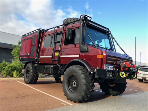 U Dual Cab Slide On Unidan Engineering Unimog Overland