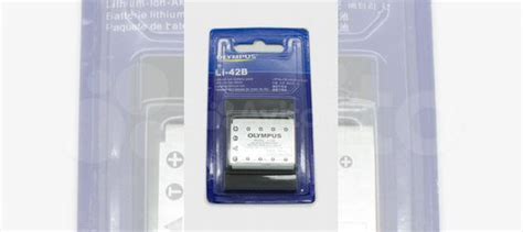 Аккумулятор olympus Li-42B купить в Москве с доставкой | Электроника ...