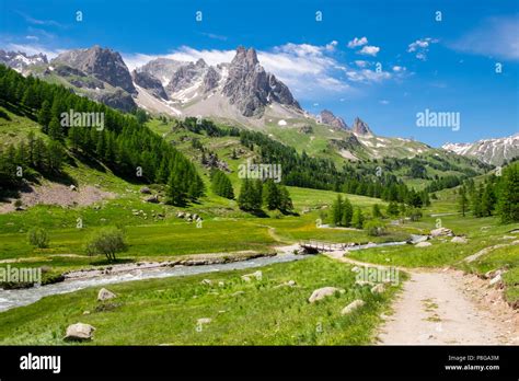 Vallée De La Clarée Névache Hautes Alpes France Stock Photo Alamy