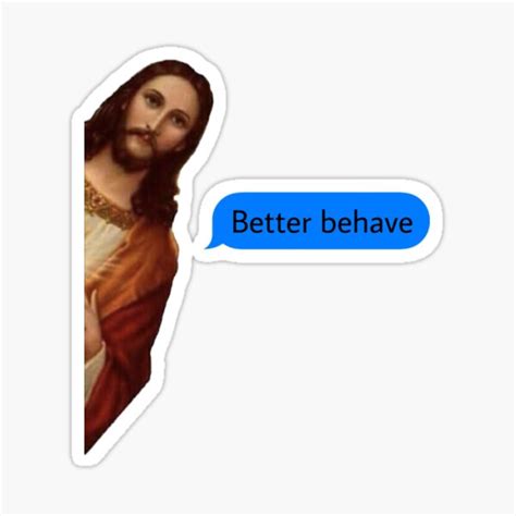 "Jesus OMG Waffles funny christmas meme tiktok" Sticker for Sale by ...