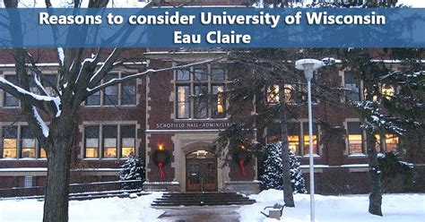 5 Essential University Of Wisconsin Eau Claire Facts Do It Yourself