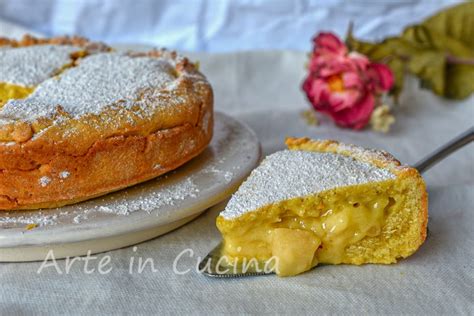 Crostata Cuore Di Mela Chiusa Alla Crema Dolce Veloce