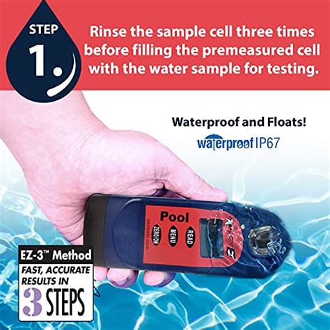 Its 486201 Pool Exact Ez Photometer Entry Digital Pool Water Test Kit 6 Tests Each Wantitall