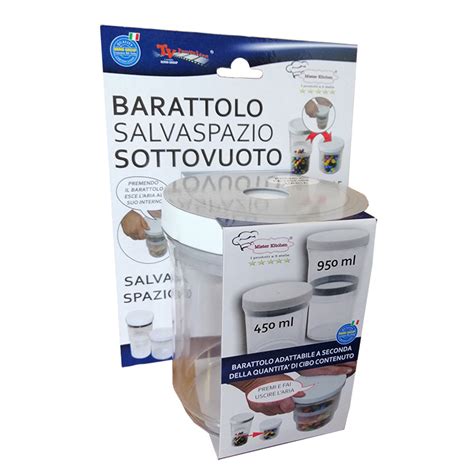 Barattolo Sottovuoto Salvaspazio