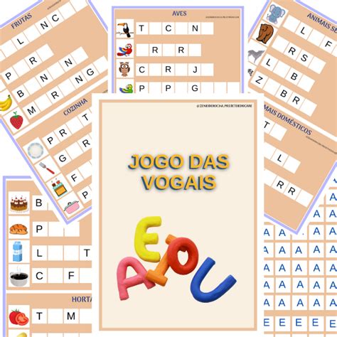 Jogos Das Vogais