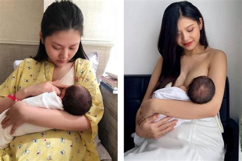 Từng vén áo cho con bú tinh tế chân dài đất Cảng nay mặc bikini đẹp mê mặc vết sinh nở chằng chịt