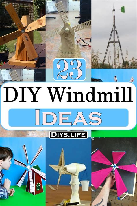 23 Diy Windmill Ideas To Make Electricity Diys