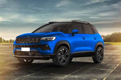 Jeep India’s upcoming, sub-4 meter Compact SUV rendered