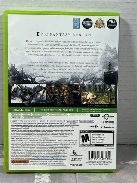 Skyrim Cover