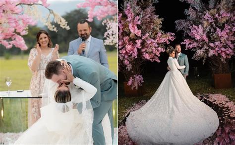 Ma Ra Cardi Mostra Fotos E V Deo De Casamento Secreto Thiago Nigro