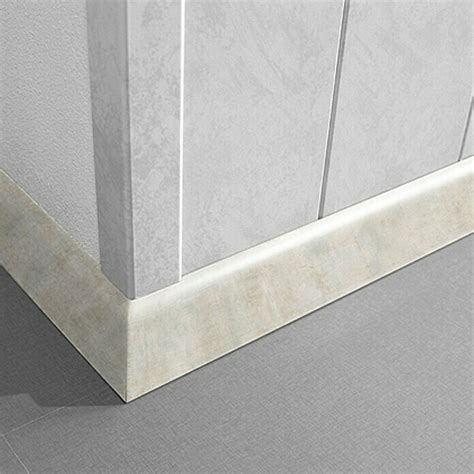 LOGOCLIC Sockelleiste K 58 Metallic 260 Cm X 10 Mm X 58 Mm MDF BAUHAUS