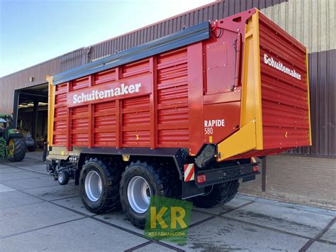 Schuitemaker Opraapwagen Silagewagen Rapide 580 ZOB 26224 Kraakman