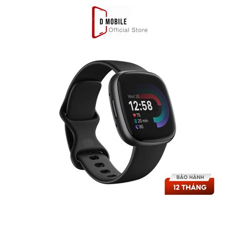 Ng H Th Ng Minh Fitbit Versa Black Ch Nh H Ng Shopee Vi T Nam