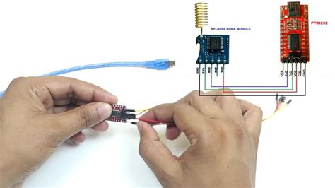 Reyax Rylr Uart Interface Mhz Lora Antenna Transceiver