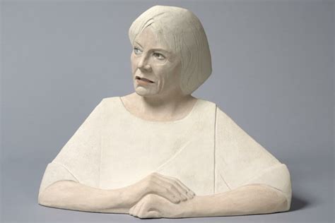 Ceramic bust of Joan Bakewell by Glenys Barton unveiled at National ...