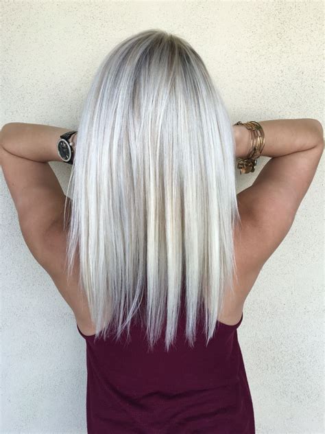 Icy Blonde Hair Cool Blonde Ash Blonde By Alexaa At Habitsalon In