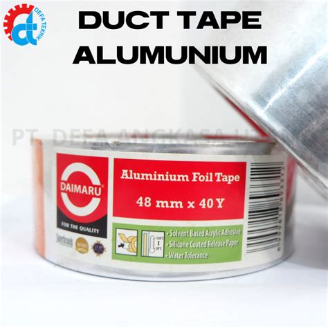 Jual Duct Tape AC Alumunium Foil Lakban Isolasi Alumunium Duct