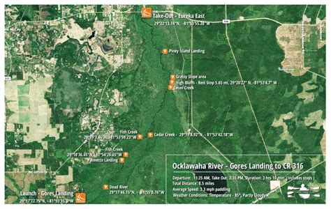 graphic-paddlemap-ocklawaha-middle-river | Florida Paddle Notes