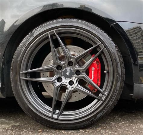 Volkswagen Golf Gti Mk5 Black Advanti Decado Wheel Front