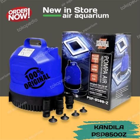 Jual POMPA AIR CELUP KOLAM IKAN AQUARIUM KANDILA PSP 8500 Z 5000 LITER