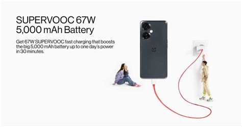 Oneplus Nord Ce 3 Lite Confirmed To Feature A 5000mah Battery And 67w