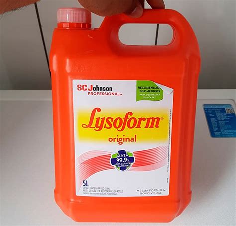 Desinfetante Bruto Lysoform 5 Litros Promoções do Dia