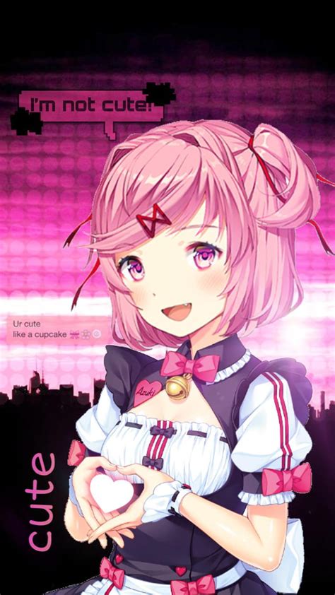 Cute Natsuki Ddlc Android Hd Phone Wallpaper Pxfuel | The Best Porn Website