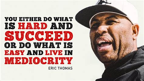 How To Succeed Eric Thomas Motivation Speech Youtube