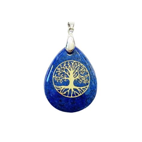 Pendentifs Goutte arbre de vie France Minéraux