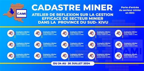 Bukavu Le Cadastre Minier Provincial Du Sud Kivu Cami Sk En Sigle