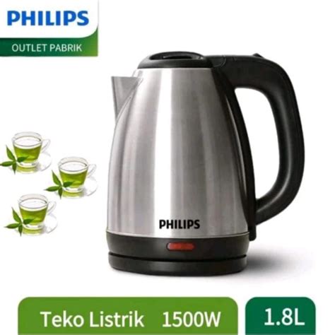 Jual PEMANAS AIR TEKO LISTRIK PHILIPS GARANSI RESMI 2 LITER TEKO