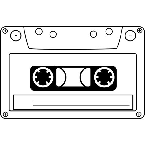 Tape Cassette Free Svg