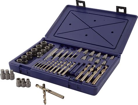 Irwin Screw Extractor Drill Bit Set Piece Threading Tap