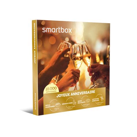 Coffret Smartbox Joyeux Anniversaire A Partir De Coffrets