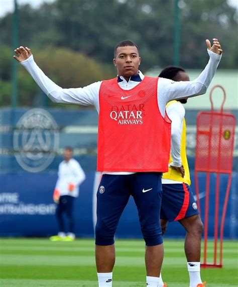 Kylian Mbappe Training PSG August 2022