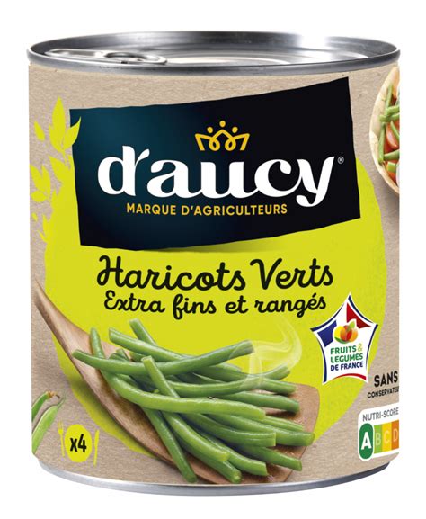 Haricots Verts Extra fins et rangés d aucy