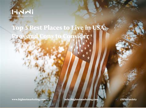 Top 5 Best Places To Live In Usa Pros And Cons To Consider High Net