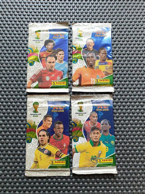 Saszetki z kartami z FIFA WorldCup Brasil 2014 PANINI uzupełnij braki