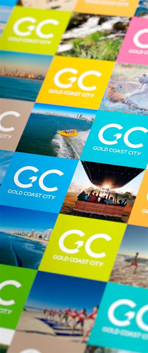 Gold Coast City Rebrand Concept 2 By Matt Vergotis Via Behance City