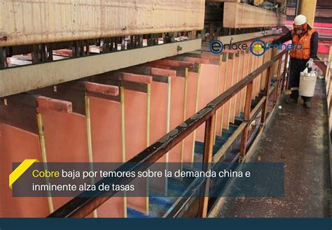 Cobre Baja Por Temores Sobre La Demanda China E Inminente Alza De Tasas