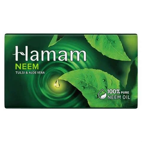 Neem Tulsi And Aloe Vera Hamam Neem Bath Soap For Bathing Gm At