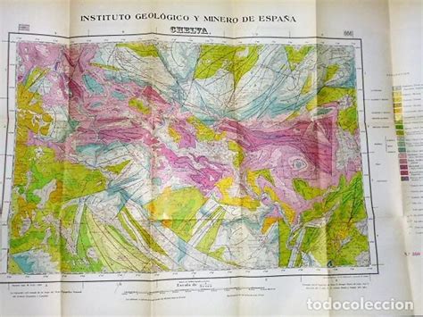 mapa geológico de españa escala 1 50 000 expl Comprar Libros de