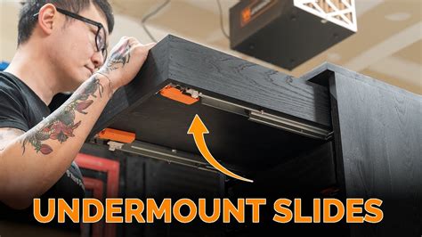 How To Install Blum Undermount Soft Close Drawer Slides Woodworking