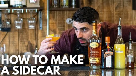 How To Make A Sidecar Cocktail YouTube